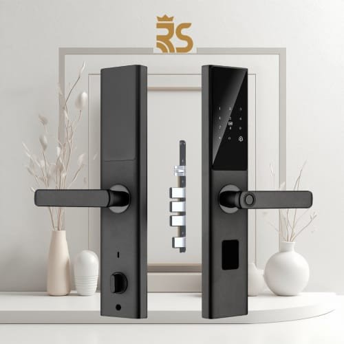 Smart door lock with a digital keypad W04