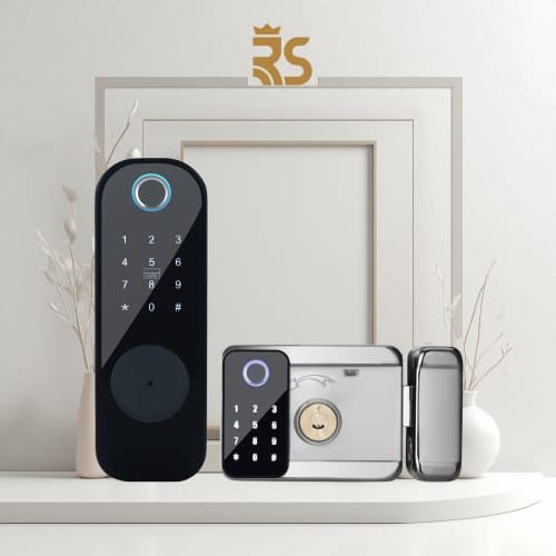 Smart lock With biometric RF-ID card W06